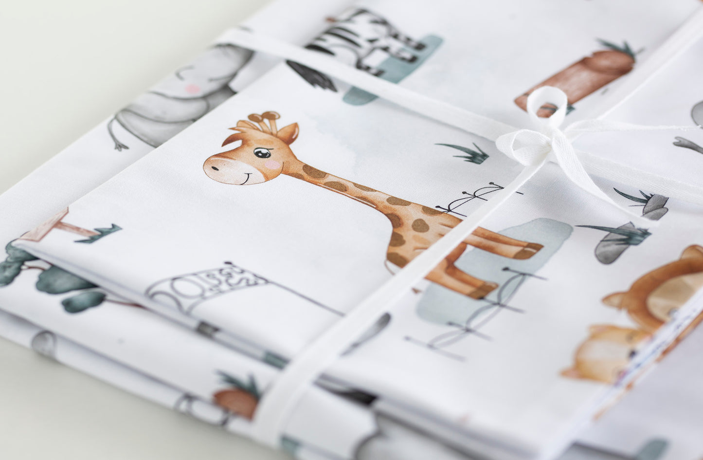 Deluxe cotton bedding "Jungle Kingdom"