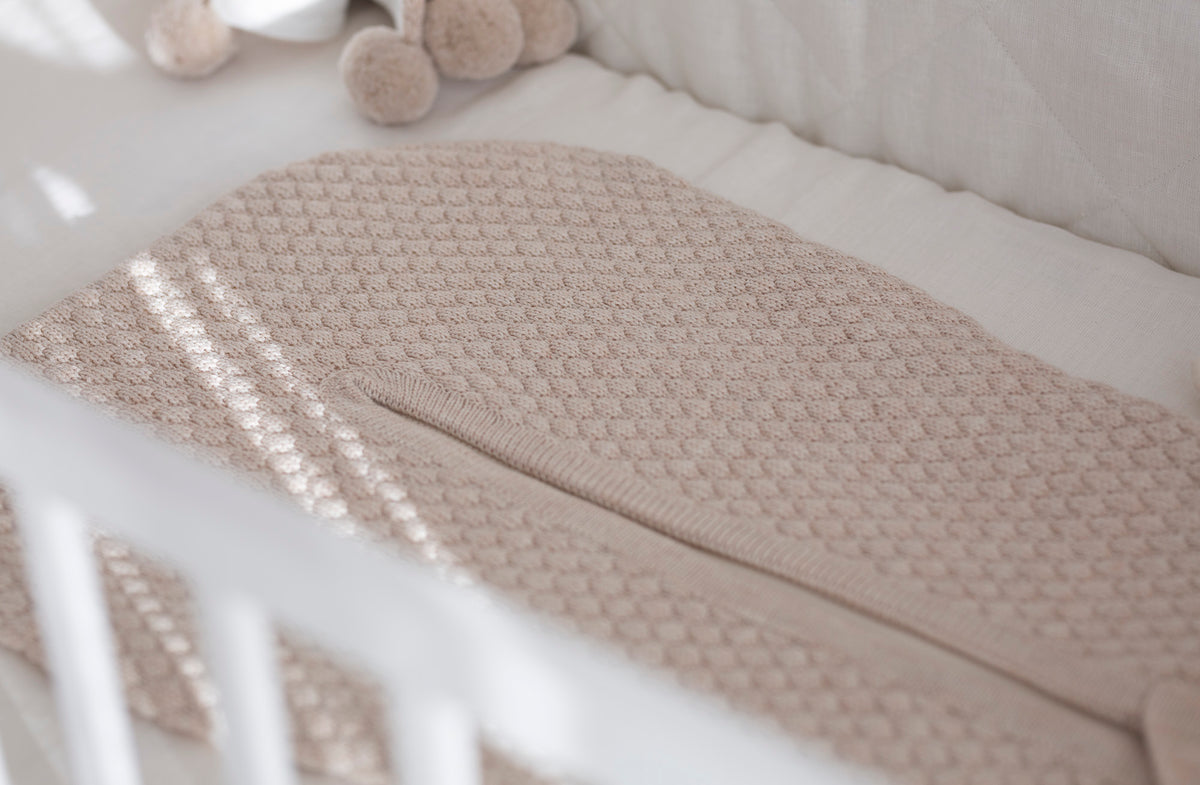 Dvigubas 100% merino vilnos miegmaišis kūdikiams "Koriukas"