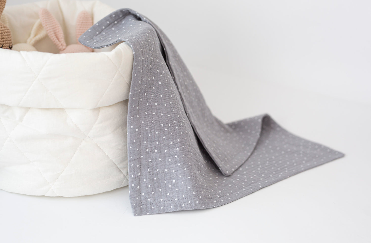 Dvigubas muslino rankšluostis