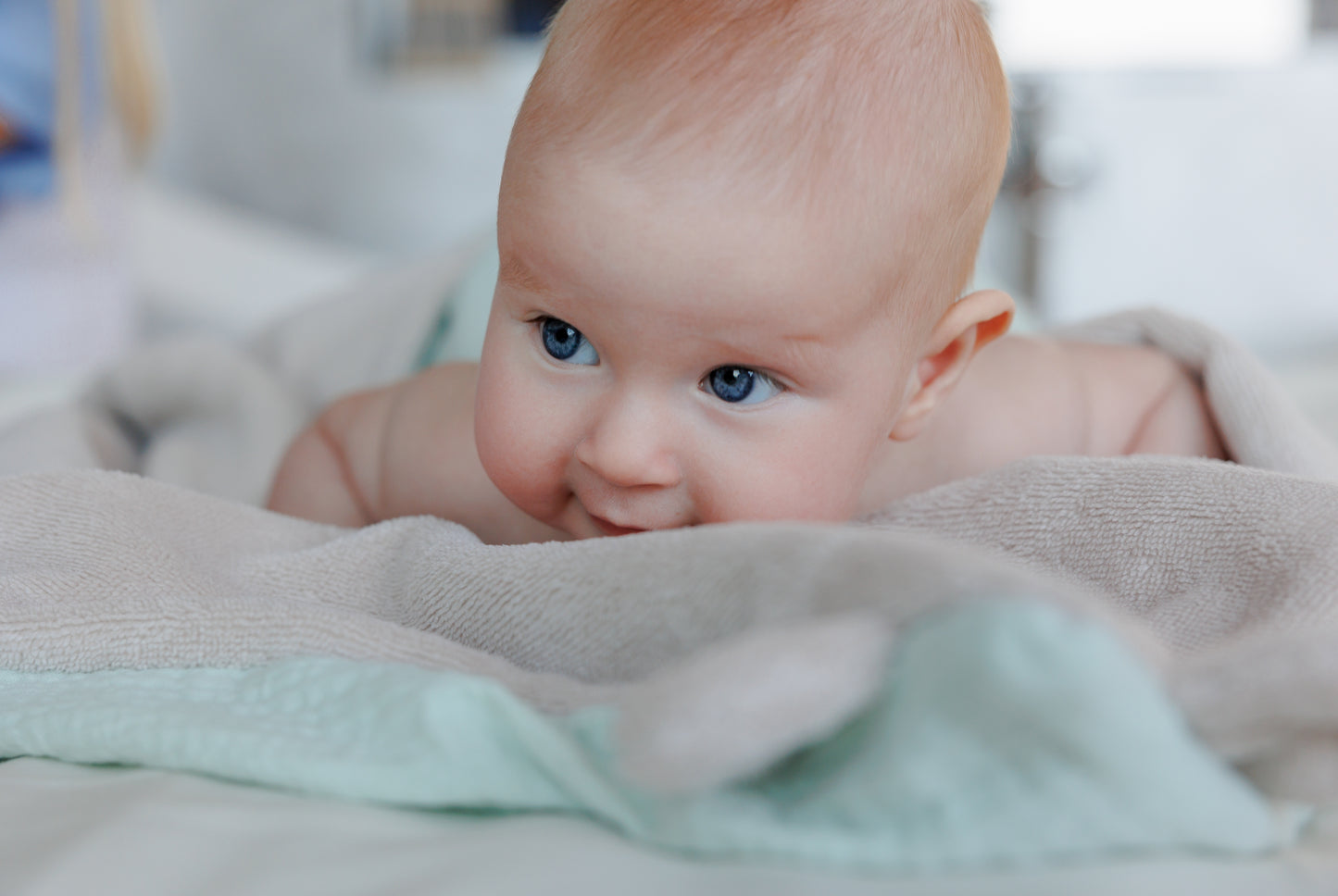 Muslin and bamboo towels