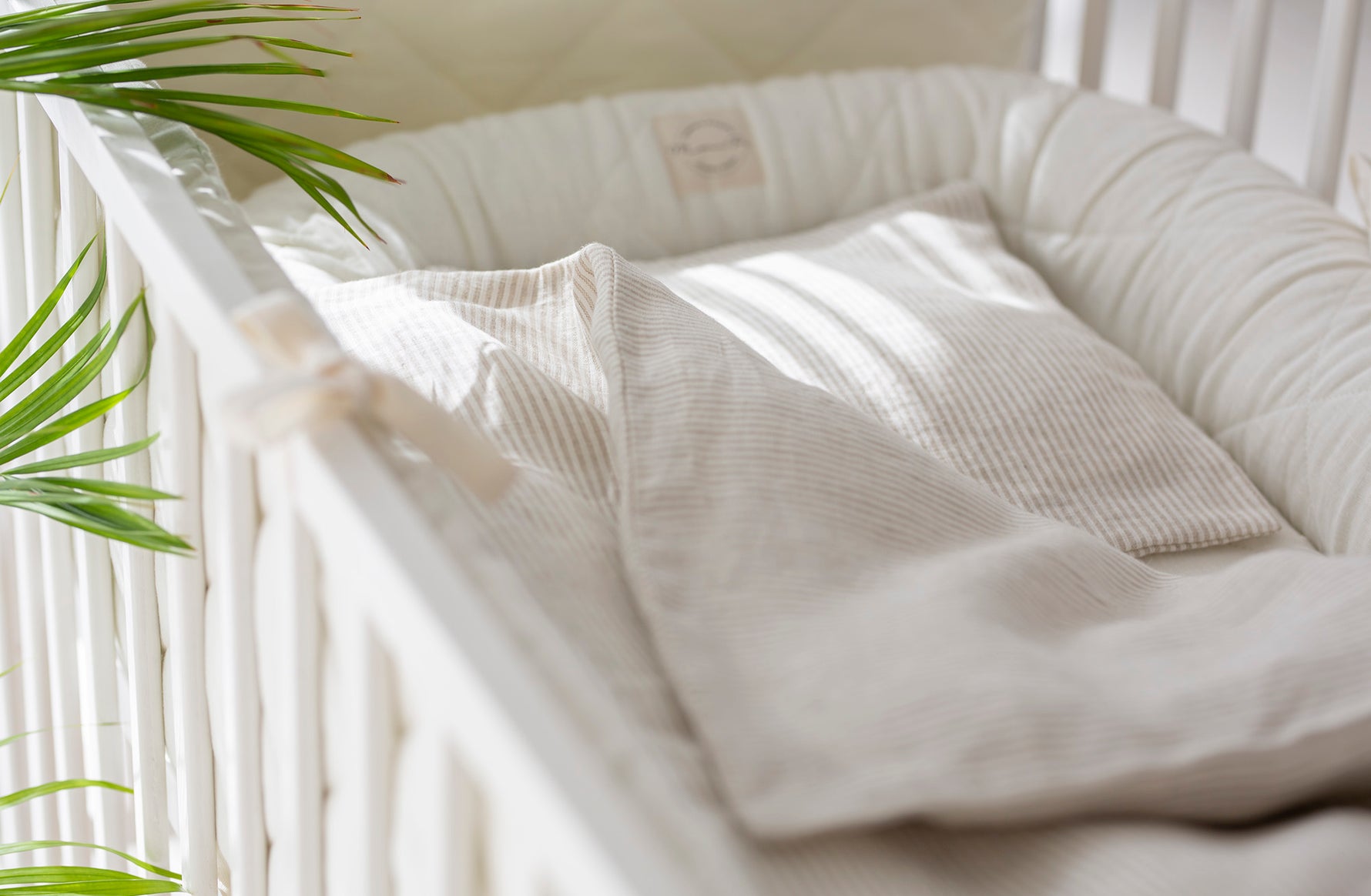 Premium 100% lino patalynės komplektas vaikams "ALBA"