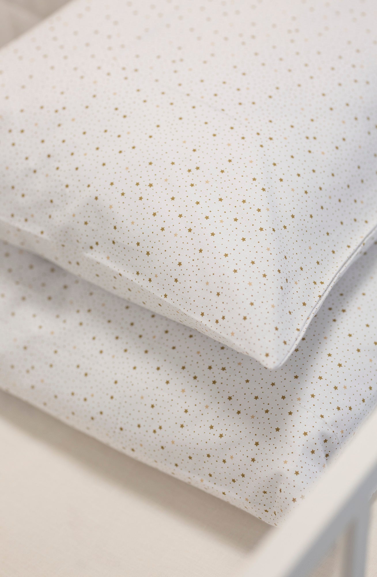 Medvilnės drobelės patalynė "Žvaigždutės"