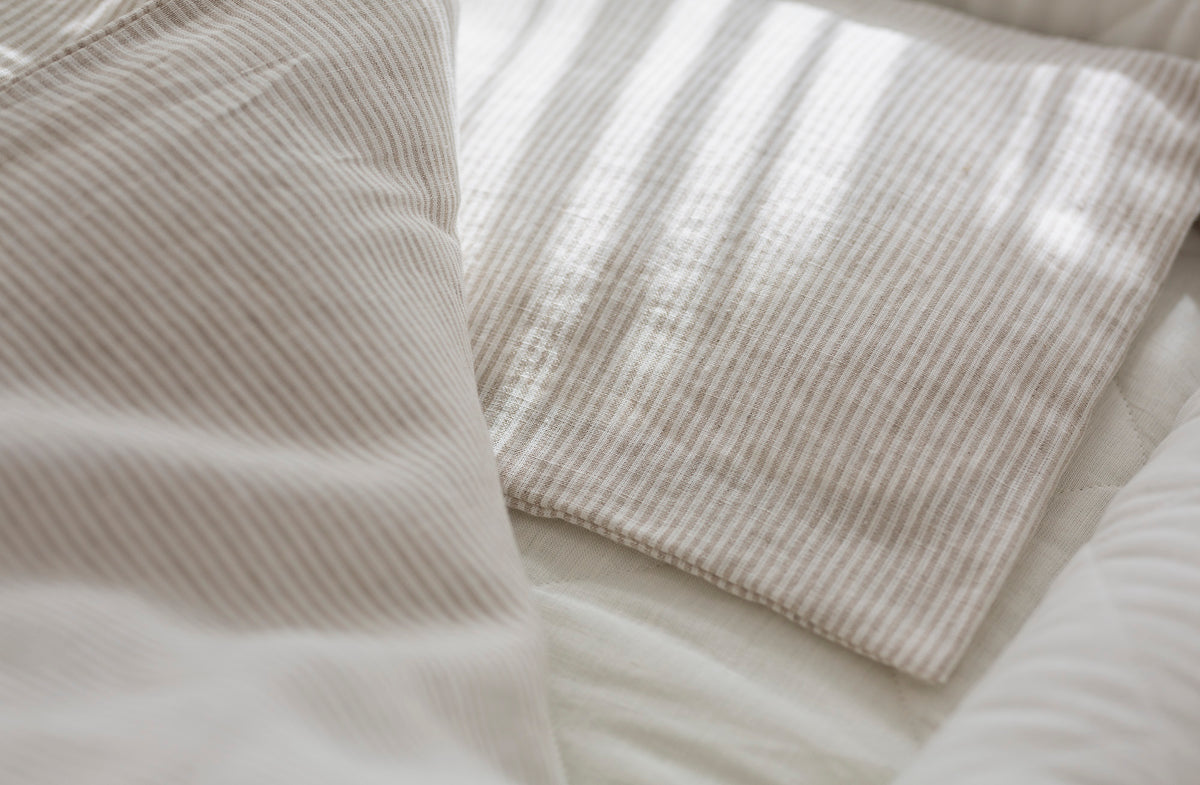 Premium 100% lino patalynės komplektas vaikams "ALBA"