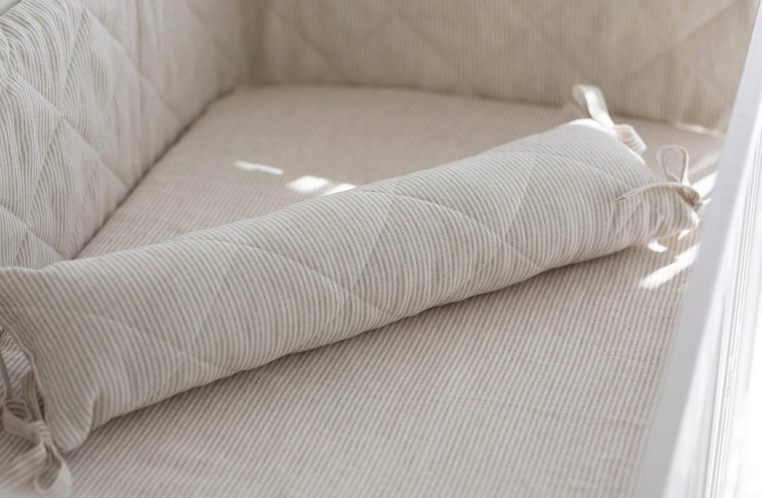 Lovytės apsauga - cilindras iš 100% lino