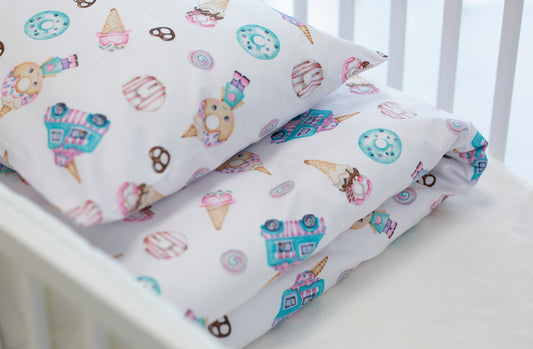 Cotton bedding set "Caramel Ice Cream"