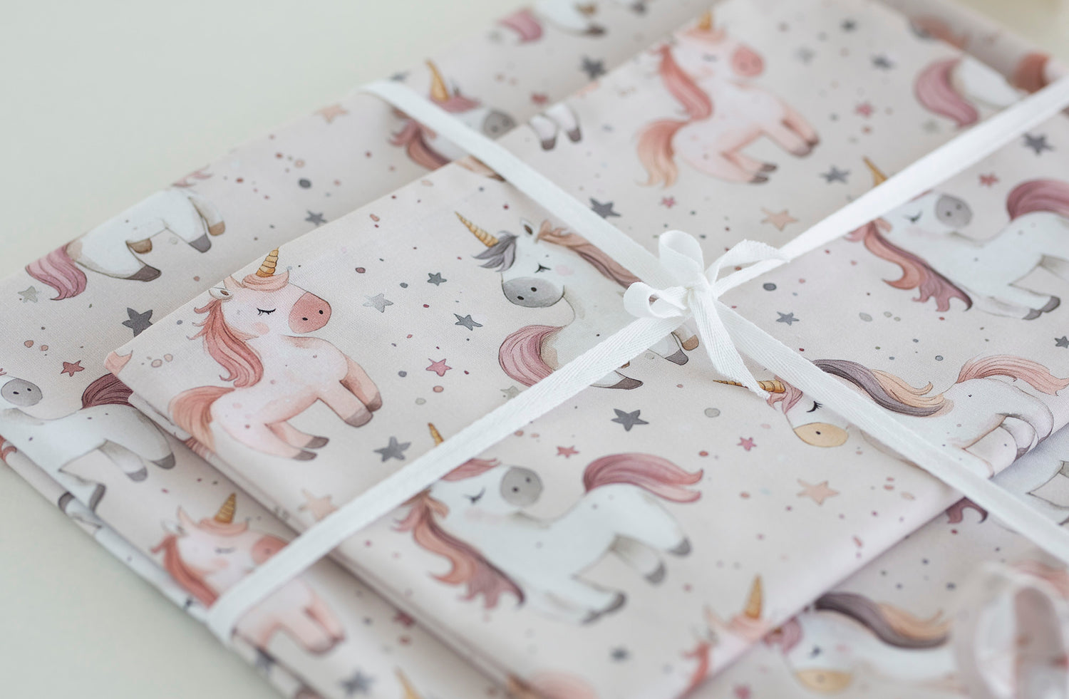 Deluxe medvilninė patalynė „Vienaragių sapnai“