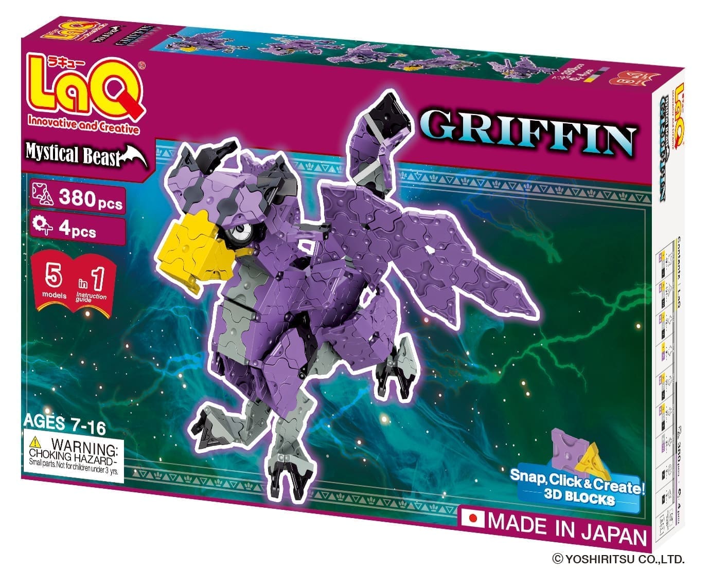 LaQ konstruktorius „Mystical Beast Griffin” / Amžius: 7 m.+