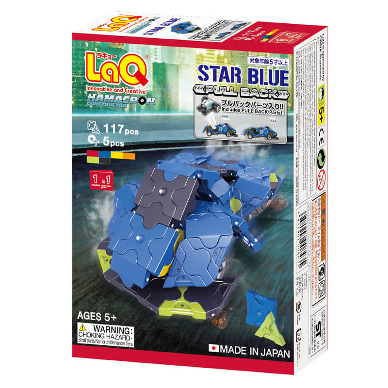 LaQ konstruktorius „Hamacron Constructor Star Blue” / Amžius: 5 m.+