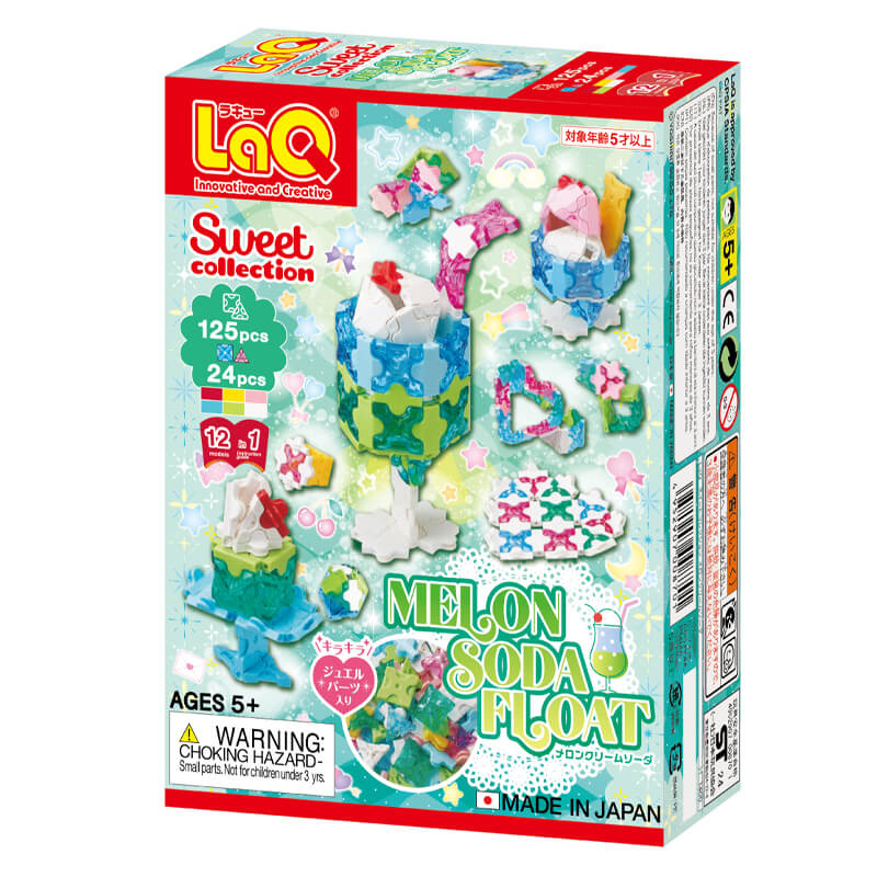 LaQ konstruktorius „Sweet Collection Melon Soda Float" / Amžius: 5 m.+