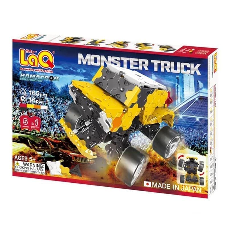 LaQ konstruktorius „Hamacron Constructor Monster Truck" / Amžius: 5 m.+