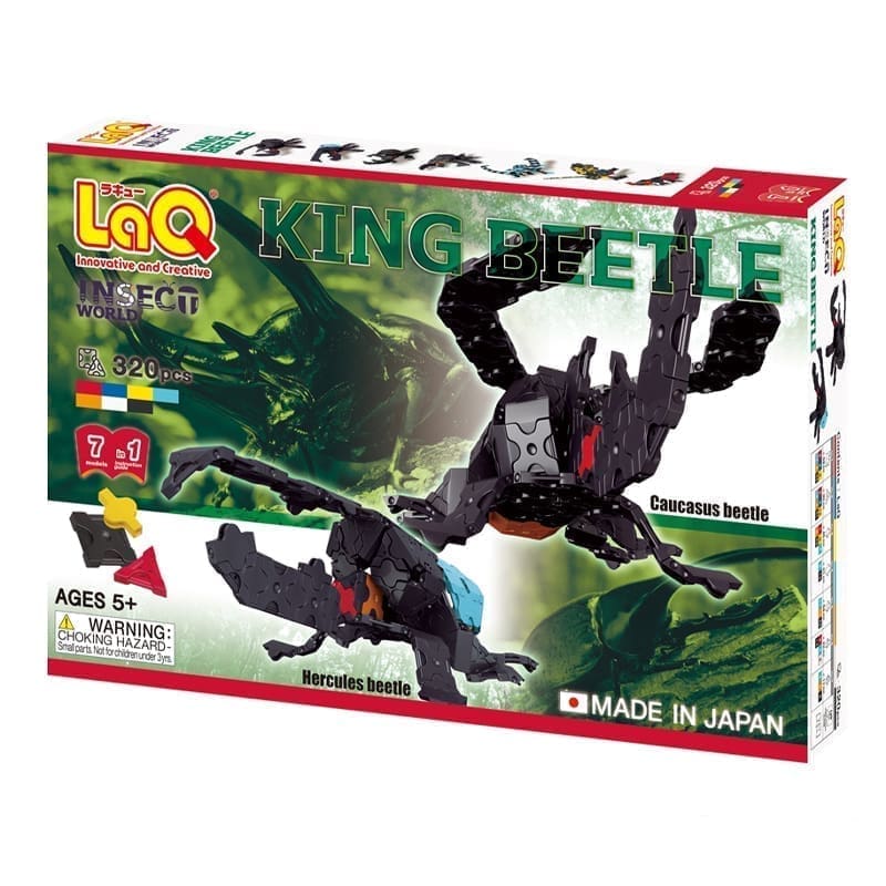 LaQ konstruktorius „Insect World King Beetle" / Amžius: 5 m.+
