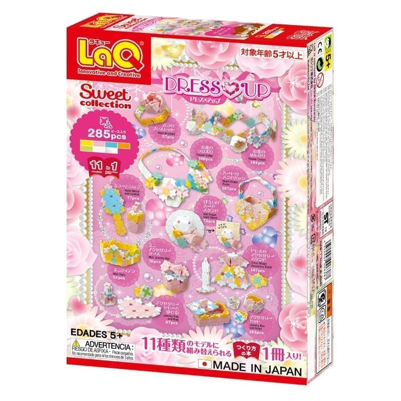LaQ konstruktorius „Sweet Collection Dress Up" / Amžius: 5 m.+