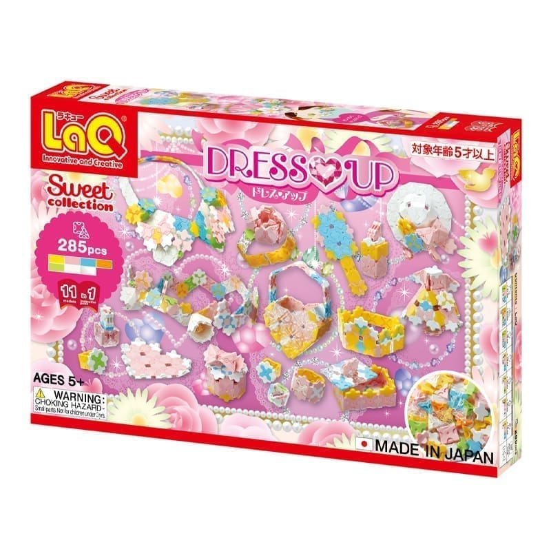 LaQ konstruktorius „Sweet Collection Dress Up" / Amžius: 5 m.+