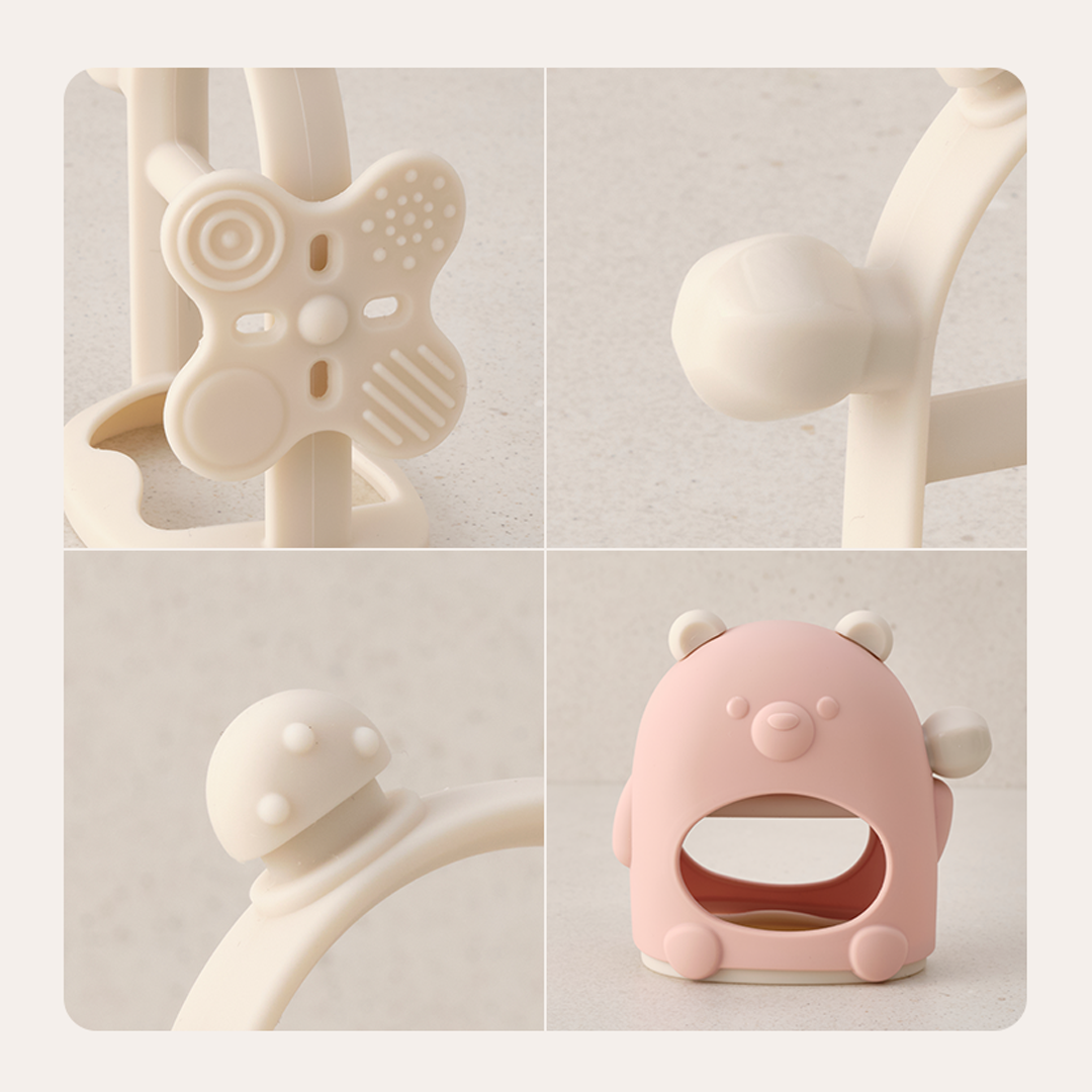 Mother-K Silikoninis kramtukas, užsidedantis ant riešo