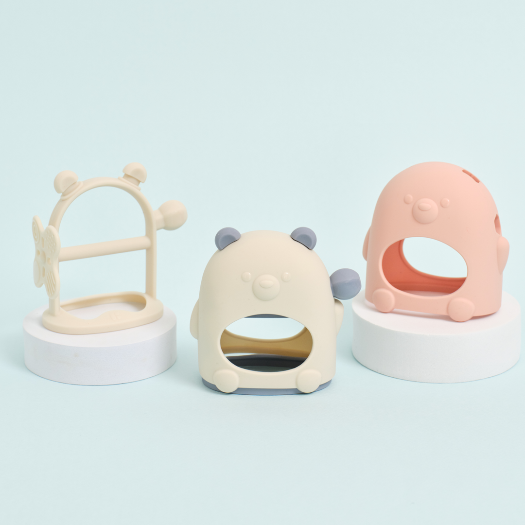 Mother-K Silikoninis kramtukas, užsidedantis ant riešo