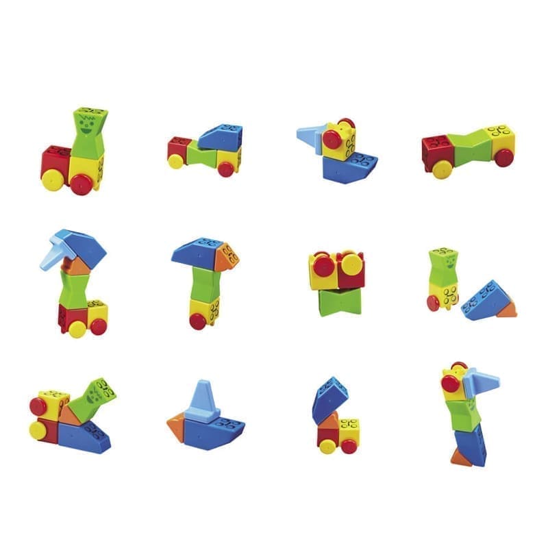 People Blocks Magnetinis konstruktorius "Plaukiam ir važiuojam!" / Amžius: 12 mėn.+