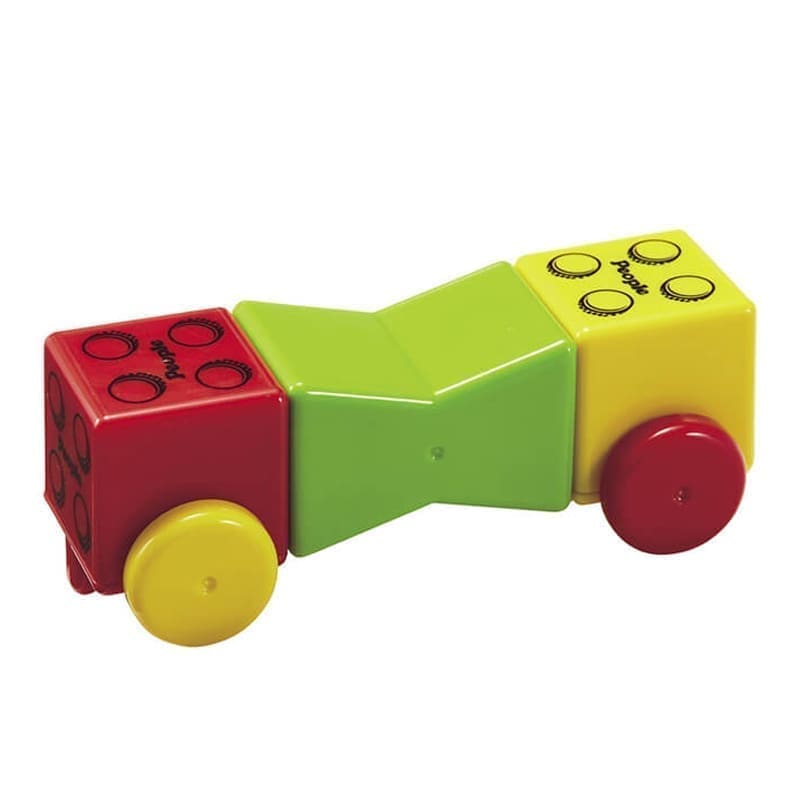 People Blocks Magnetinis konstruktorius "Plaukiam ir važiuojam!" / Amžius: 12 mėn.+