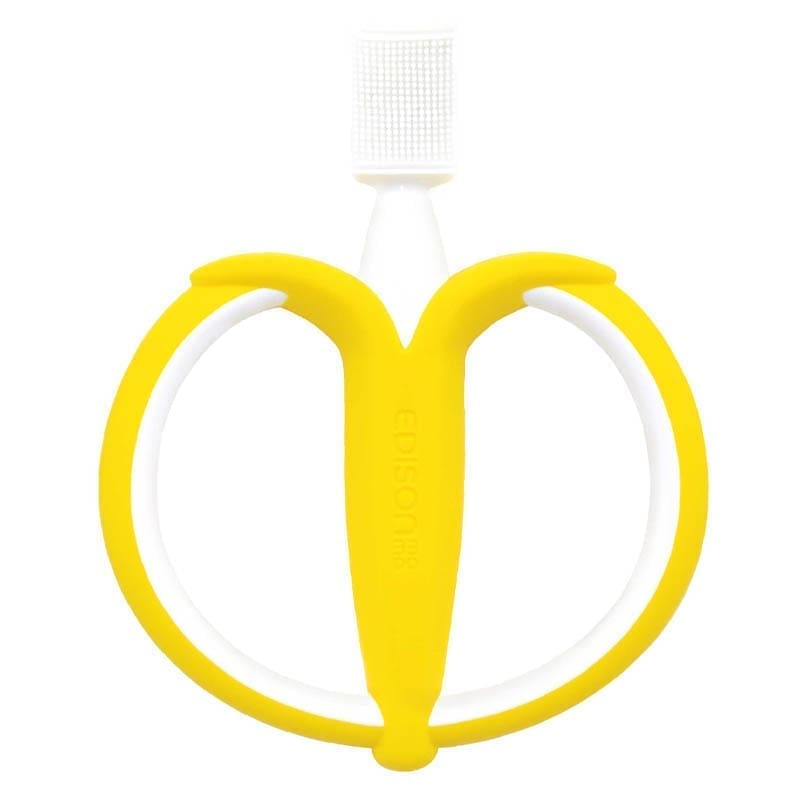 EDISONmama Pirmasis dantų šepetėlis „Bananas”, nuo 6 mėn.