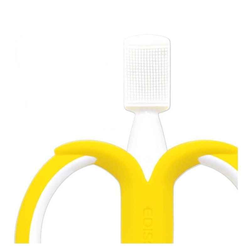 EDISONmama Pirmasis dantų šepetėlis „Bananas”, nuo 6 mėn.