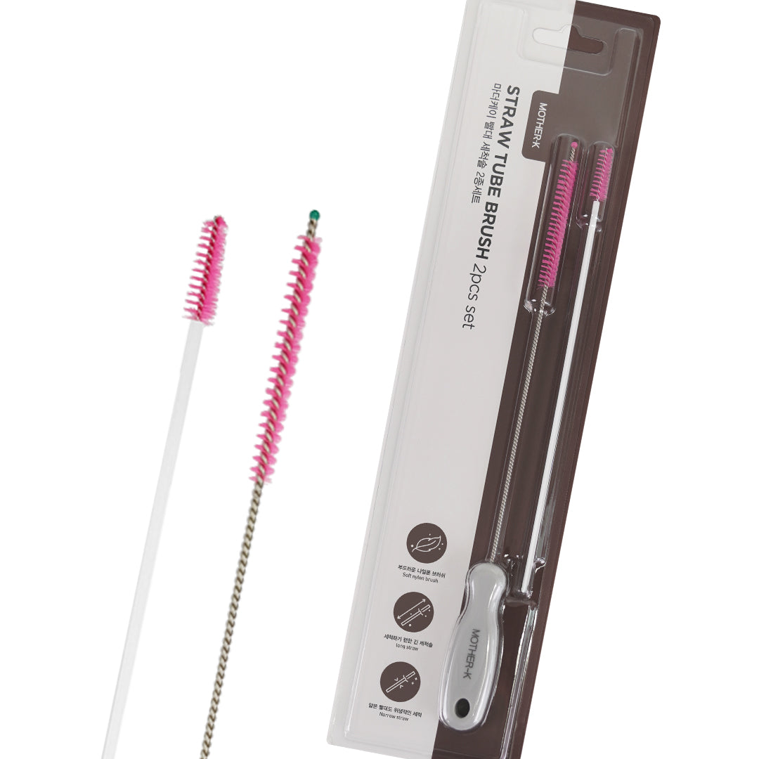 Mother-K Šiaudelių valymo šepetėliai, 2 vnt. rinkinys