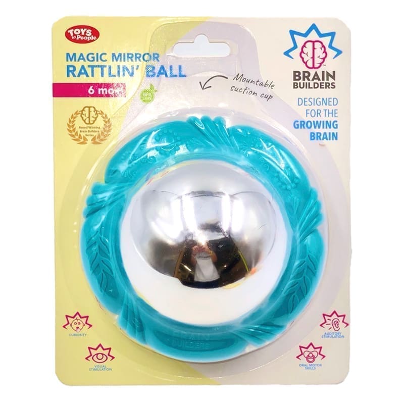 Brain Builders veidrodinis kamuolėlis „Magiški Atspindžiai“ / Amžius: 6 mėn.+