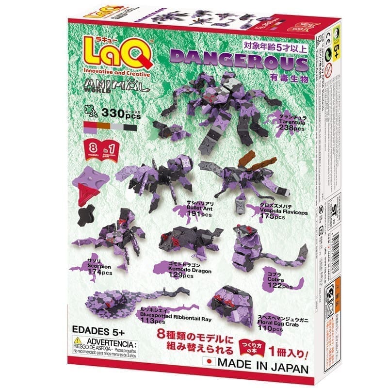 LaQ konstruktorius „Animal World Dangerous" / Amžius: 5 m.+