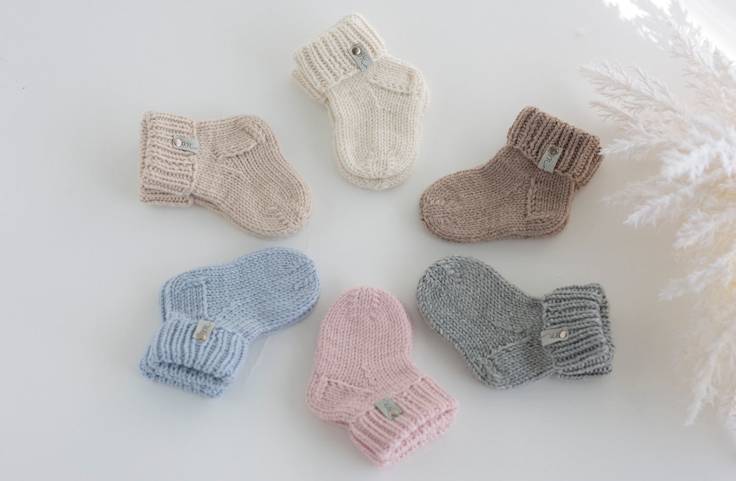 Merino vilnos kojinytės