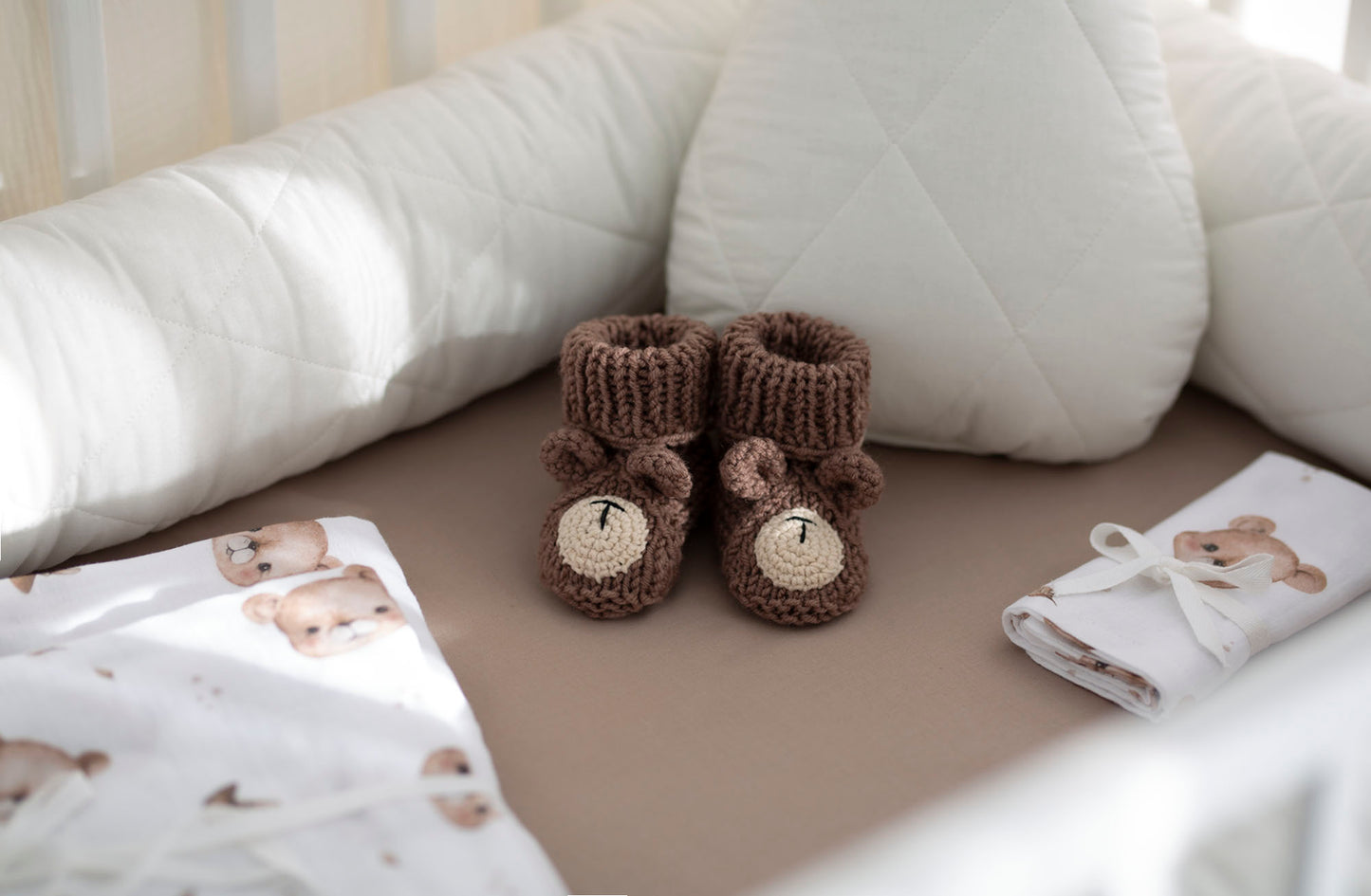 Booties "Teddy Bear"