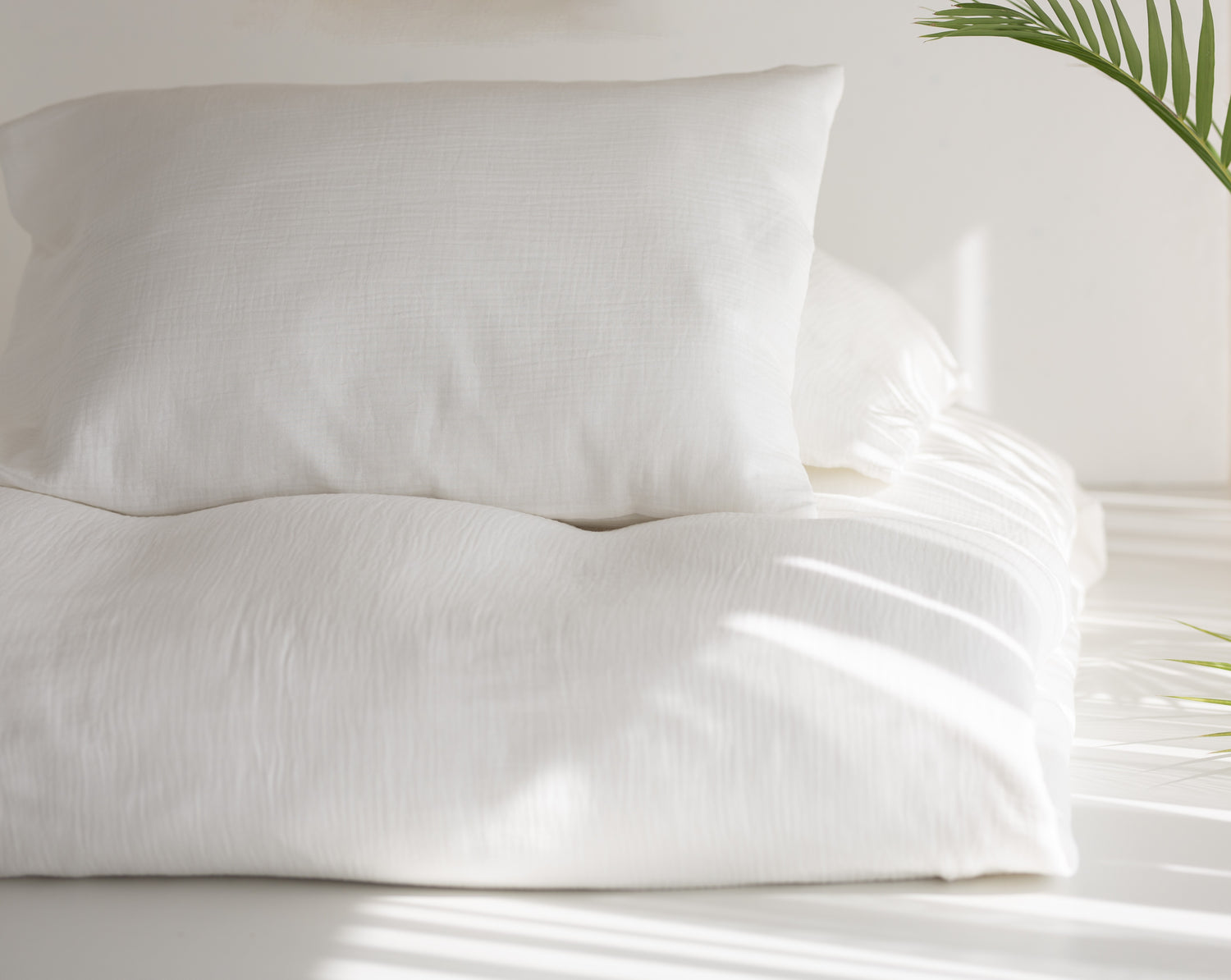 Muslino patalynės komplektas "Grietinėlė"