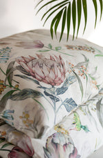 Satino patalynės komplektas su užtrauktuku "Įkvėpimas"