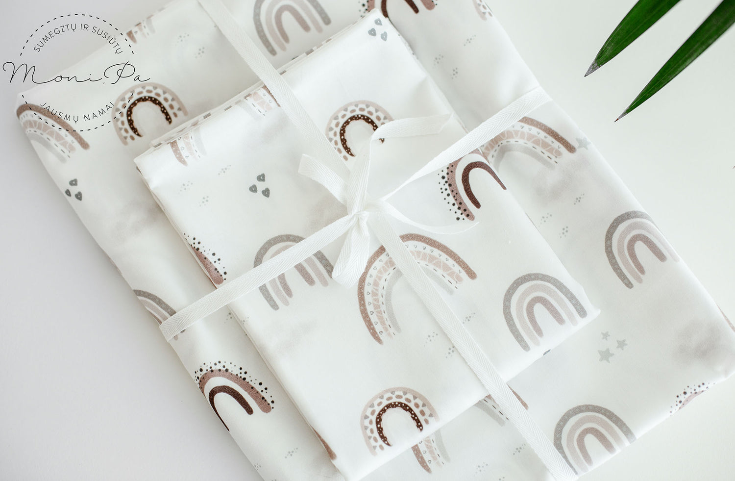 Satino patalynė "Vaivorykštė"