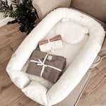 Merino vilnos pledukas kūdikiams ir vaikams "Kakavinis"